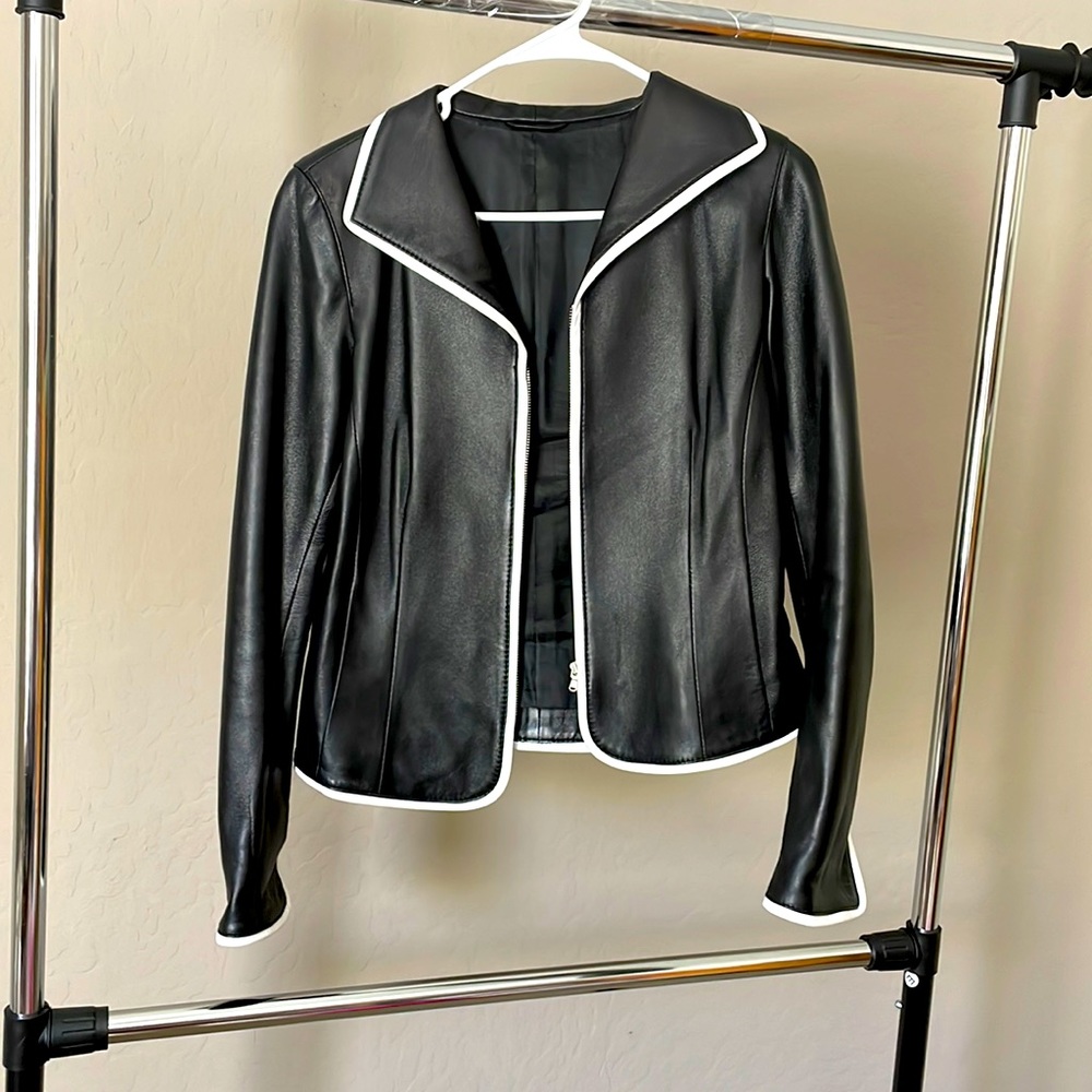 Scuola del Cucio Firenze 100% Italian Leather Jacket